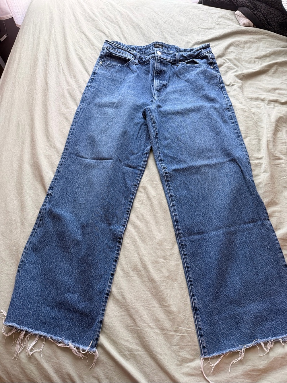 Express Wide Leg High-Rise Women's Jeans - Blue